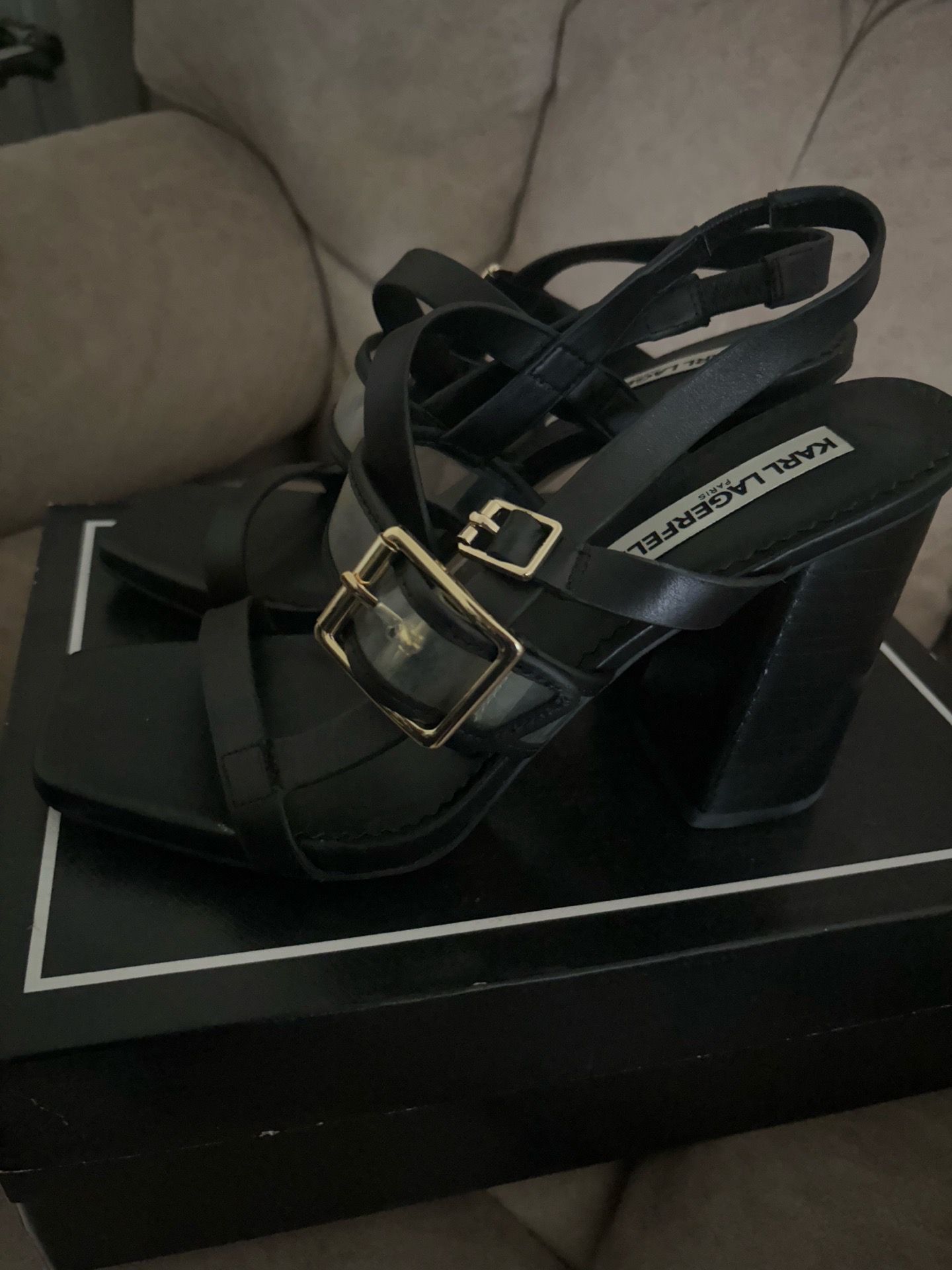heels karl lagerfeld