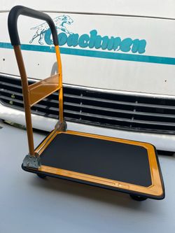 foldable platform truck push dolly by LEADALLWAY