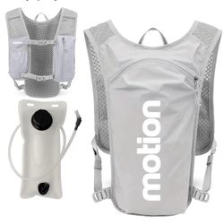 Running Hydration Vest, Backpack With 1.5L Water Bladder Bag