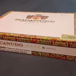 Wooden Handmade Cigar Box Container - Storage - Gift - Shipping - Smoke - Vape - Cigarette 