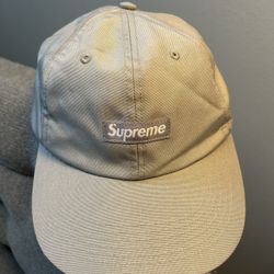 Supreme Cordura Small Box 6-Panel Grey