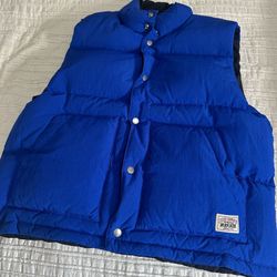 Stussy Authentic Workwear Garment Reversible Vest Size Medium 