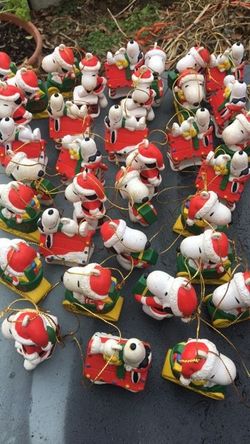 Snoopy ornaments