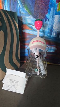 Starbucks Bearista - Pink Strawberry