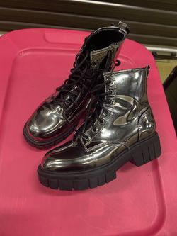 Combat Boots Girls Size 3 New