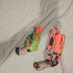 2 Nerf Zombie / Apocalypse Hammer - Fire Pistols 
