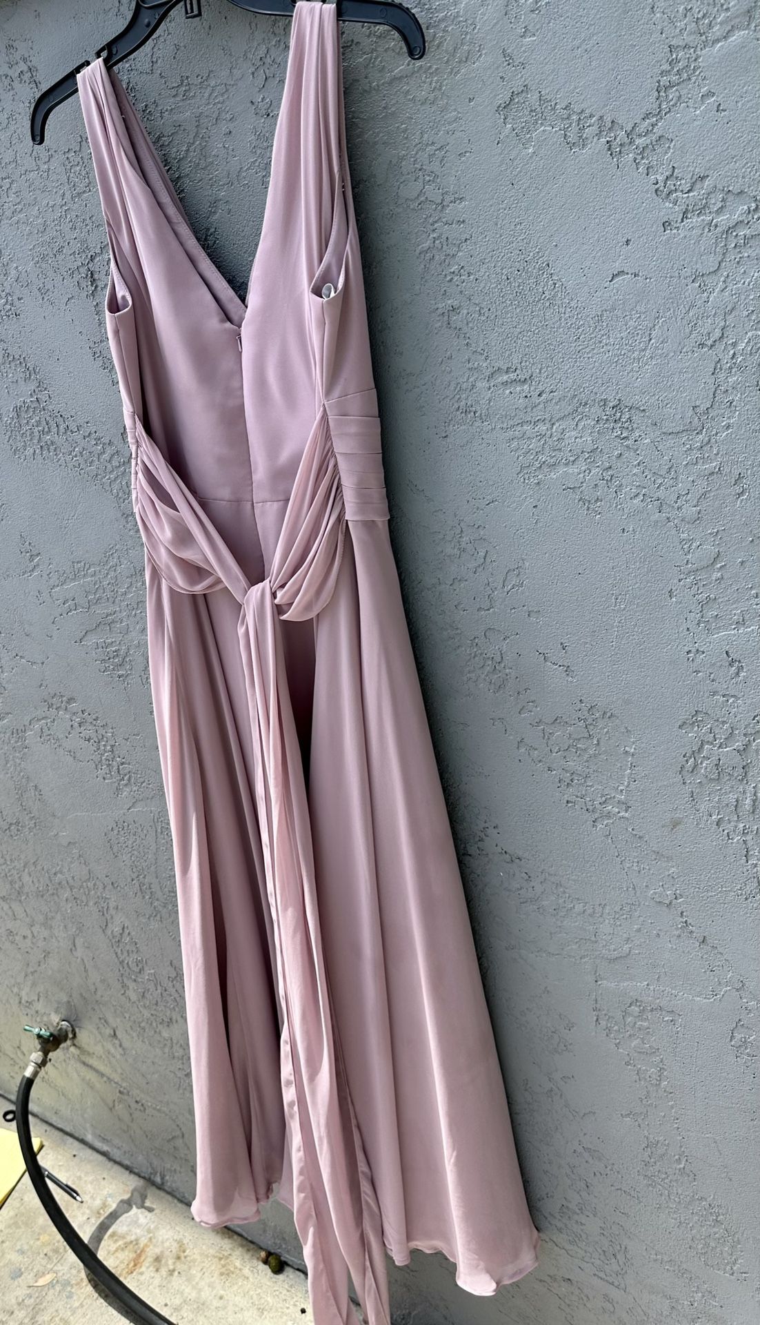  Bridesmaids Dress -Long- Pink - Size 10 - Davids Bridal 