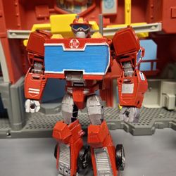 Custom Transformers Rescuebot Heatwave 