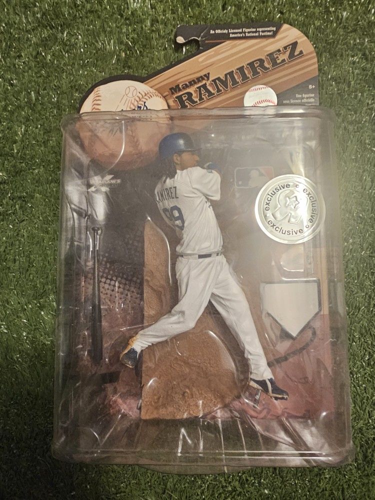Los Angeles Dodgers Manny Ramirez Mcfarlane Baseball Figure