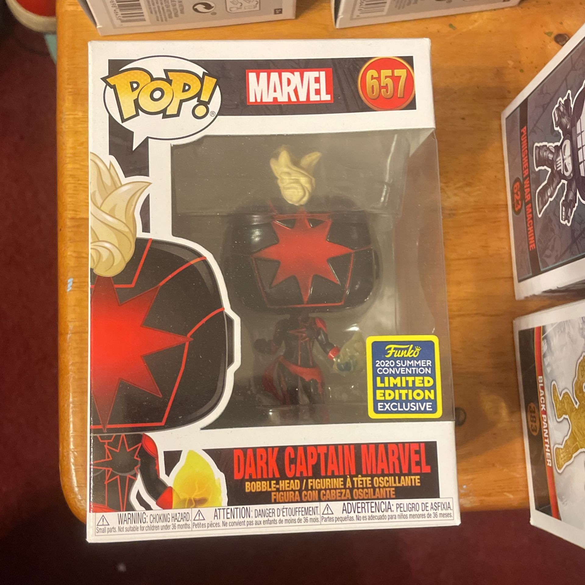 Funko pop marvel captain Marvel