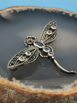 Sterling silver brooch
