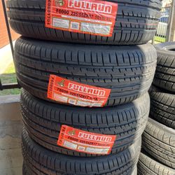 225/55/17 Fullrun  New Tires Set Of 4 Installed And Balanced Set De 4 Llantas Nuevas Instaladas Y Balanceadas