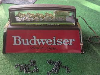 Budweiser Clydesdale light