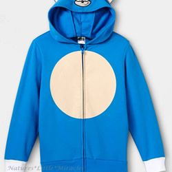 New Costume hoddie Sonic Size S  For Kids 