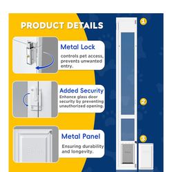 96inch/91inch doggy door