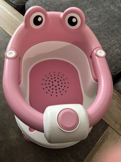 pink Baby Bath Seat