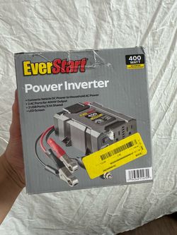 EverStart 400W Power Inverter - Brand New / Car DC to AC Converter with USB Ports