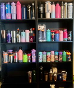 MAKE AN OFFER 1 or All Metal water drinking bottles Harley Davidson Raiders Hydro Flask Thermos Disney Marvel Iron Flask Ello Subaru Tesla Stanley RTI