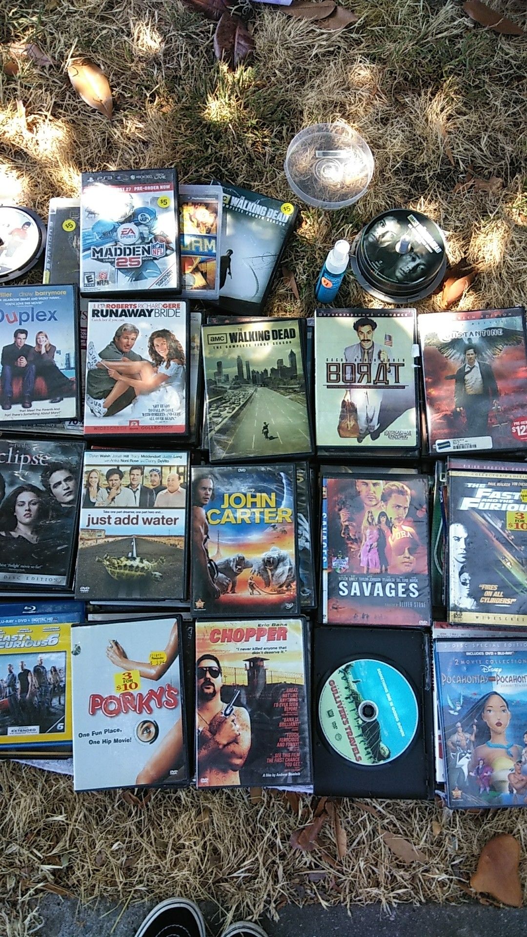 Ps3 games and movies