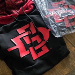 San Diego State University Short Sleeve Hoodie