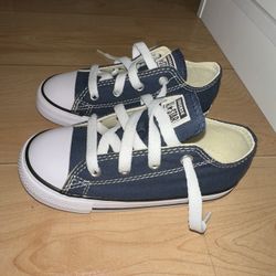 Navy Blue Converse Toddler Shoes