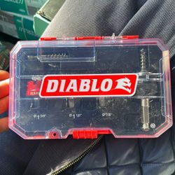 Diablo Metal Cutting Hole Saw Kit