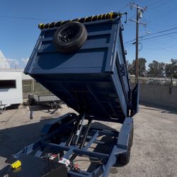 Dump Trailer Heavy Duty 8x12x4