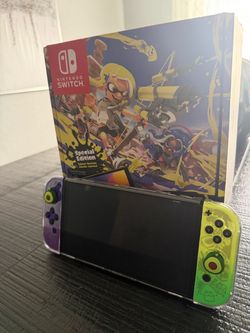 Nintendo switch oled splatoon 3