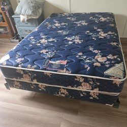 Full Bed Frame With Mattress 