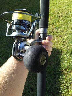 Custom 9' Gator Glass 15-30 Fishing Rod With Tsunami Shield 5000 for Sale  in West Palm Beach, FL - OfferUp