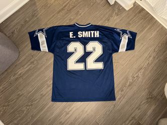 Vintage Logo Athletic NFL Dallas Cowboys Emmitt Smith #22 Jersey Size Large