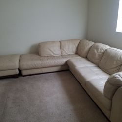 Leather Sofa Set