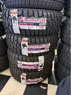 🔱🌀 265 70 R 17 vendo llantas nuevas marca American RT