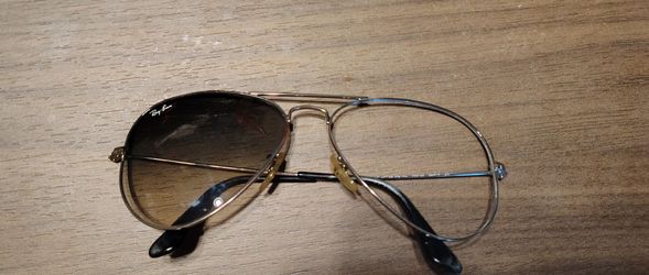 Ray-Ban Aviator Sunglasses RB3025 003/32 58-14mm Gun metal Brown Gradient Lens