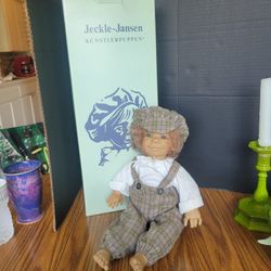Jeckle Jansen Kunstlerpuppen Sandy 17” Tall 1992 First Series German Doll