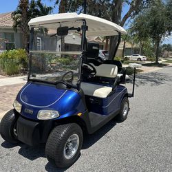 Golf Cart Lithium EZGO EZ GO RXV Custom 4 Passenger Golfcart, Fast 25 Mph, Mint Delivery