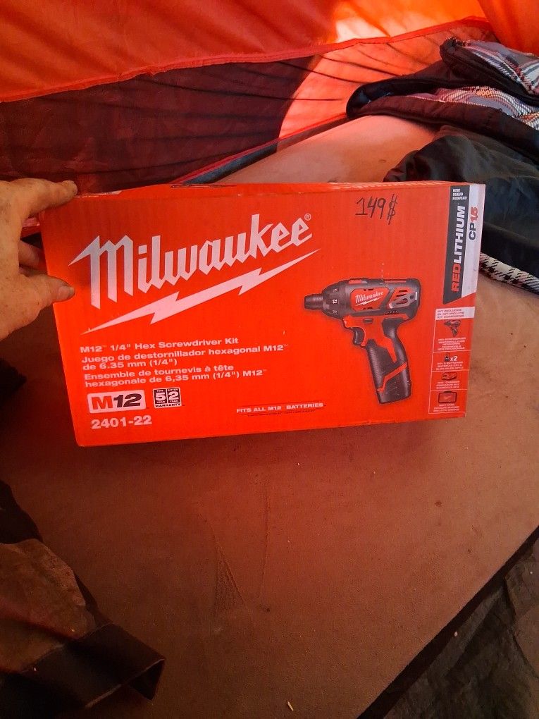 Brand New In The Box Milwaukee Drill