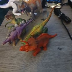 Dinosaurs, Ready Player One, Fortnite And  transformer Toys