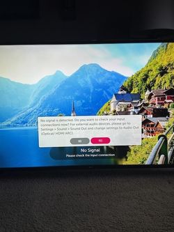 50" LG LED TV