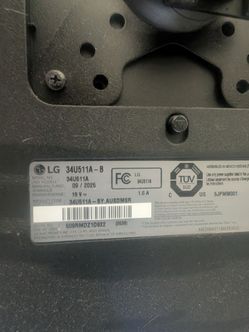 LG ultra wide Gaming Monitor