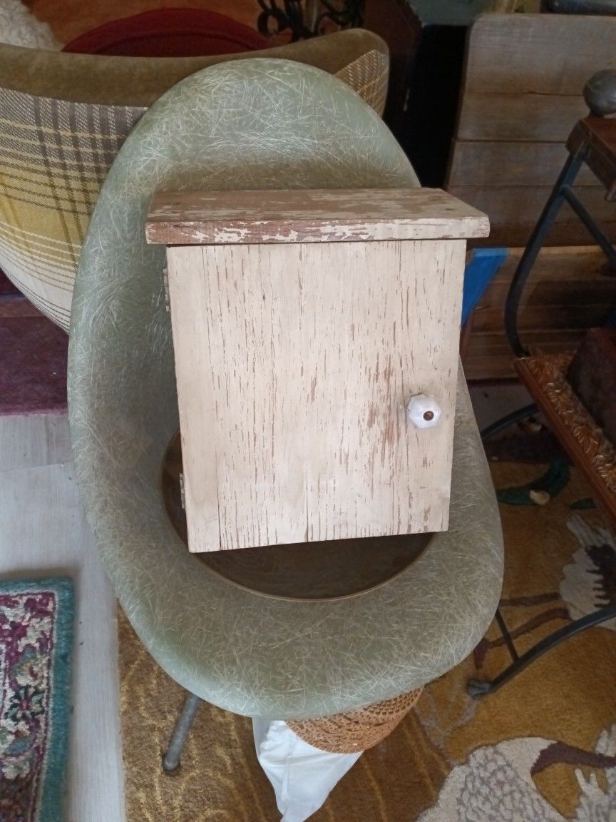Small Old Wooden Cabinet