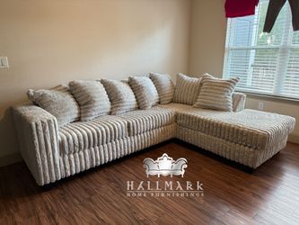 New Fluffy Sectional Couches 