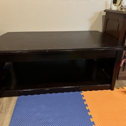 Solid Wood Coffee Table 