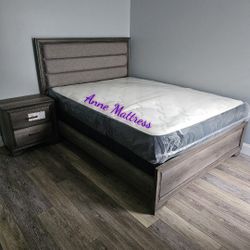 NEW FULL MATTRESS AND BOX SPRING 😉 100% QUALITY & CONFORM 👌