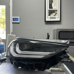 BMW X3 G45 GENUINE OEM RIGHT PASSENGER LED HEADLIGHT HOUSING (CLEAN) 2025-2026