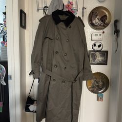 Michael Kors Full Length Trench Coat Size 44R