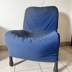 2 Blue Chairs, Lightweight and Stylish 