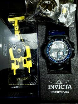 ACW435-003 - Activa Endurance X Invicta Men's Digital Watch with replica car
