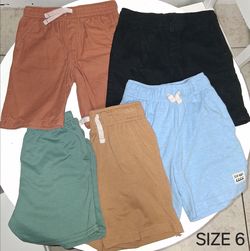 SIZE 6 BOY CLOTHES SHORTS (ROPA SHORTS PARA NIÑO TALLA 6 AÑOS)