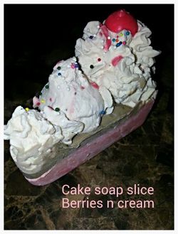 Cake soap